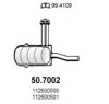 SKODA 112600500 End Silencer